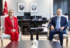 Dışişleri Bakanı Hakan Fidan Uluslararası Telekomünikasyon Birliği Genel Sekreteri Bogdan-Martin'i kabul etti