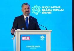 RTÜK Başkanı Şahin: Medya yalnızca bilgi aktaran bir araç değil!