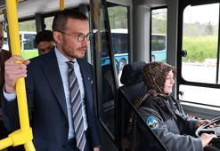 Tokat'ın ilk kadın otobüs şoförü göreve başladı!