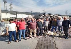 Bornova'daki çöp sağları esnafı mağdur ediyor