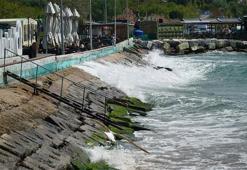 Marmara'da Poyraz! Deniz ulaşımı durdu