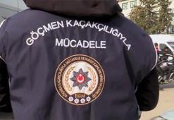 21 göçmen kaçakçısı ve 547 düzensiz göçmen yakalandı
