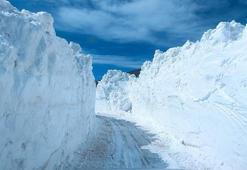 Burası ne Kanada ne de Rusya!  Görüntüler Türkiye'den: Mayıs sürpriz yaptı, lapa lapa kar yağdı, kent resmen buz tuttu