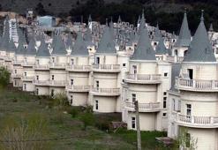 Peri masalı kabusa döndü! Atıl kalan villalar, dronla görüntülendi