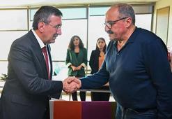 Cumhurbaşkanı Yardımcısı Yılmaz'dan Sırrı Süreyya Önder için taziye ziyareti