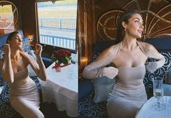 Hande Erçel pozlarıyla Instagram'ı salladı! 1 milyon beğeni aldı