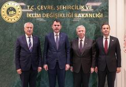 Bakan Kurum, 3 belediye başkanını kabul etti! "İş birliği içinde çalışmayı sürdüreceğiz"