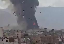 İsrail'den bir saldırı daha! Yemen'deki Sana Havalimanı'nı vurdular