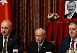 MHP lideri Bahçeli, Sırrı Süreyya Önder'i anma töreninde