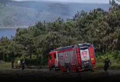 İstanbul Sultangazi Kent Ormanı’nda yangın!