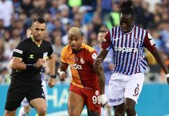 Trabzonspor Galatasaray maçında Aslan 3 puanı 2 golle aldı