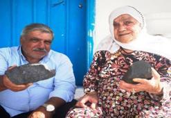 Tarlasına parça parça 20 kilo düştü! Anneler Günü hediyesi gökten indi