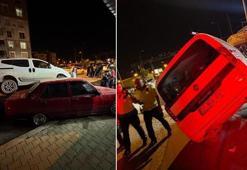 İlginç olay! Satmak için kaporasını aldığı otomobilinin üzerine hafif ticari araç çıktı