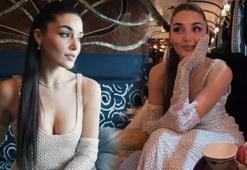 Hande Erçel pozlarıyla Cannes'ı salladı! Sosyal medyada olay oldu