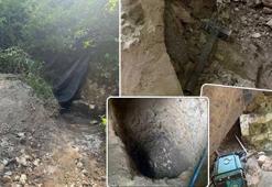 Çatalca ormanında buldular! Kaçak kazıda antik kemer ortaya çıktı, 4 gözaltı!