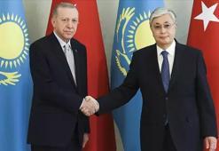Cumhurbaşkanı Erdoğan, Kazakistan Cumhurbaşkanı Tokayev ile görüştü