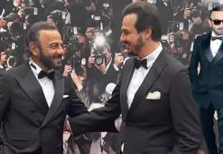 Kerem Alışık ve Oğlu Sadri Alışık Cannes kırmızı halısında birlikte poz verdi!