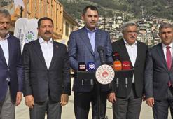 Çevre, Şehircilik ve İklim Değişikliği Bakanı Murat Kurum: Deprem bölgesindeki çalışmalar, bir milletin kararlılığının göstergesidir