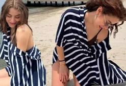 Yaz sezonunu ilk o açtı! İlayda Alişan'ın pozlarına beğeni yağdı