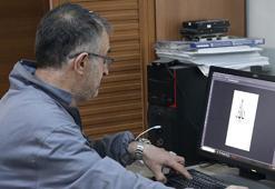 Erzurumlu usta, internetten görüp başladığı sanatla bine yakın eser üretti