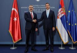 Dışişleri Bakanı Hakan Fidan, Sırbistan Dışişleri Bakanı Duriç ile görüştü