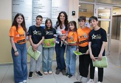 Uzak Şehir minik yüreklerin hayallerine dokundu! LÖSEV Çocuk Kolları Uzak Şehir setinde