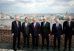 Cumhurbaşkanı Erdoğan, TDT liderleriyle hatıra fotoğrafı çektirdi