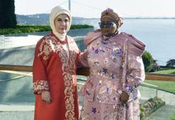 Emine Erdoğan, Esvatini Ana Kraliçesi Ntfombi Tfwala ile İstanbul'da görüştü
