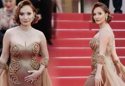 Ünlü oyuncu sürprizi sona sakladı! Kırmızı halıda poz verdi, sosyal medyadan duyurdu