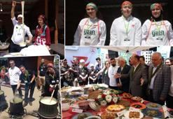 Giresun'un yöresel lezzetleri gastronomi festivalinde! Vejetaryen lezzetler ilgi odağı oldu