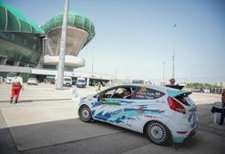 Start verildi ve Yeşil Bursa rallisi başladı