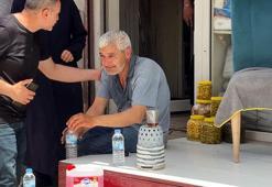 Ekmek teknesi alev alev yandı! Gözyaşlarını tutamadı