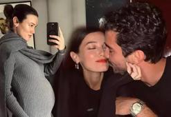 Pınar Deniz oğlunu ve kocasını paylaştı! Kas var, kas var...