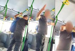 İETT otobüsünde taciz çığlığı! Kapı açılmayınca şüpheli kendini tokatladı