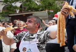 Günlerce aç kalıp en uzun böreği yiyebilmek için yarıştılar!