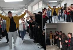 Samsun'da duygusal veda: 45 yıllık öğretmen gözyaşları ve alkışlarla emekliye ayrıldı!