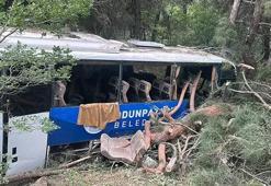 Eskişehir'da midibüs şarampole uçtu: 28 yaralı