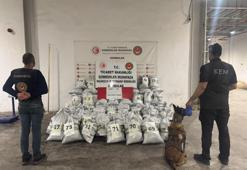 Ticaret Bakanlığı ekipleri gümrükte iki tona yakın uyuşturucu ele geçirdi