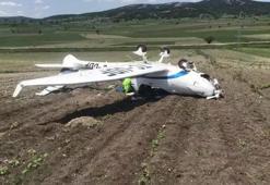 Bilecik'te eğitim uçağı zorunlu iniş yaptı! Pilot yaralandı