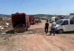 Kocaeli'de akılalmaz görüntü! Kurban satış yeri çöplükte açıldı