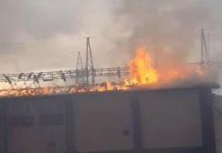 Mardin'de kırsal mahalleleri besleyen trafo merkezinde yangın; 150 mahalle enerjisiz kaldı