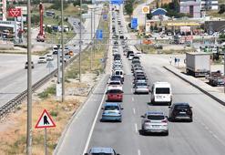 43 ilin geçiş güzergahı! 'Kilit kavşak'ta arife günü yoğunluğu yaşanıyor