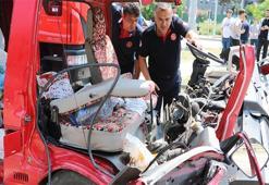 Samsun’da otomobil ile panelvan çarpıştı! Yaralılar var