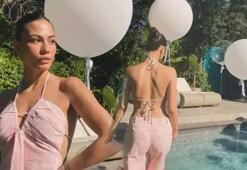 Nisan'ın pembe rüyası! Demet Özdemir'in bayram paylaşımları gündem oldu