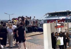 Bayram Tatilinde Adalar'a akın: Beşiktaş iskelesi'nde büyük yoğunluk!