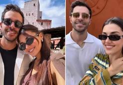 Ayrılık iddialarını çürüten poz: Hande Erçel ve Hakan Sabancı, tarihe tanıklık etti