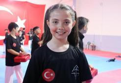 Kayseri'de hobi olarak başladığı taekwondoda şampiyon oldu