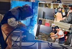 Bursalı kadınlar kaynak ustası olacak! Eğitimini tamamlayan çalışmaya başlayacak