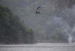 Türk Hava Kuvvetleri'nin hayat kurtaran kanatları ‘Melek Filo'dan Boraboy Gölü'nde nefes kesen tatbikat