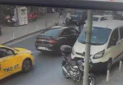 Kağıthane’de fren yerine gaza bastı! Kağıthane'deki sürücü dehşet saçtı